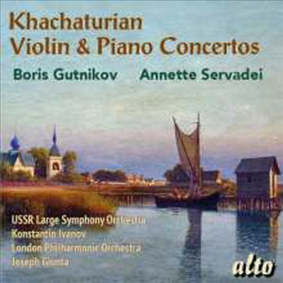 하차투리안: 바이올린 협주곡 &amp; 피아노 협주곡 (Khachaturian: Violin Concerto in D minor &amp; Piano Concerto in D flat major)(CD) - Boris Gutnikov