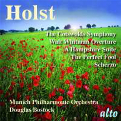 홀스트 : 관현악곡집 (Holst : Symphony in F major &#39;The Cotswolds&#39;)(CD) - Douglas Bostock