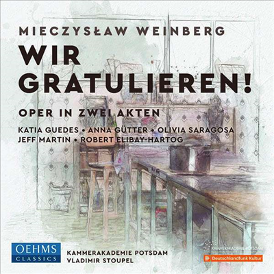 바인베르크: 오페라 &#39;축하합니다!&#39; (Weinberg: Opera &#39;Wir Gratulieren!&#39;) (2CD)(CD) - Vladimir Stoupel