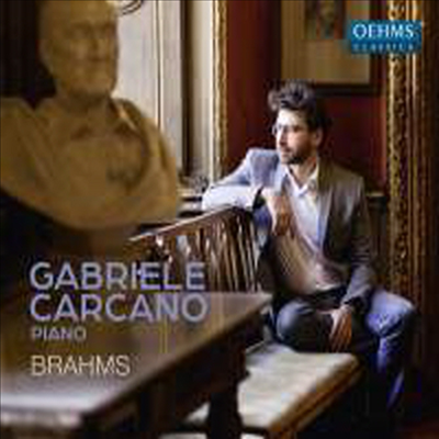 브람스: 피아노 소나타 3번 & 슈만 주제에 의한 변주곡 (Brahms: Piano Sonata No.3 & Variations On A Theme By Schumann)(CD) - Gabriele Carcano