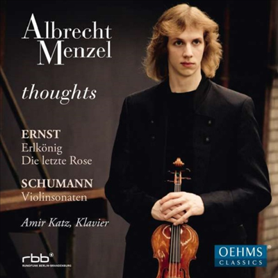 슈만: 바이올린 소나타 1 & 2번 (Schumann: Violin Sonatas Nos.1 & 2)(CD) - Albrecht Menzel