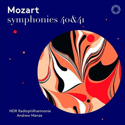 모차르트: 교향곡 40 & 41번 '주피터' (Mozart: Symphonies Nos.40 & 41'Jupiter') (SACD Hybrid) - Andrew Manze