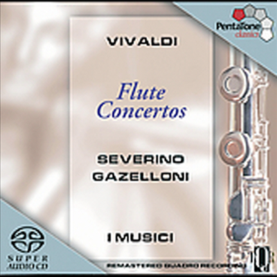 비발디 : 플루트 협주곡 (Vivaldi : Flute Concerto Op.10) (SACD Hybrid) - Severino Gazzelloni