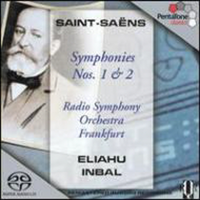 생상 : 교향곡 1-2번 (Saint-Saens : Symphony No.1 Op.2, No.2 Op.55) (SACD Hybrid) - Eliahu Inbal