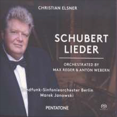 슈베르트: 가곡집 - 관현악 반주 (Schubert: Lieder - for Orchestral) (SACD Hybird) - Christian Elsner