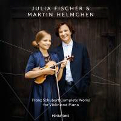 슈베르트: 바이올린과 피아노를 위한 전곡 작품집 (Schubert: Complete Works for Violin &amp; Piano) (2SACD Hyrbid) - Julia Fischer