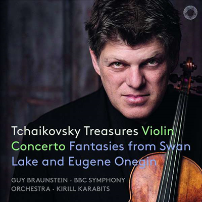 차이코프스키의 보물 - 차이코프스키: 바이올린 협주곡 & 우울한 세레나데 (Tchaikovsky Treasures - Tchaikovsky: Violin Concerto & Serenade Melancolique) (SACD Hybrid) - Guy Braunstein