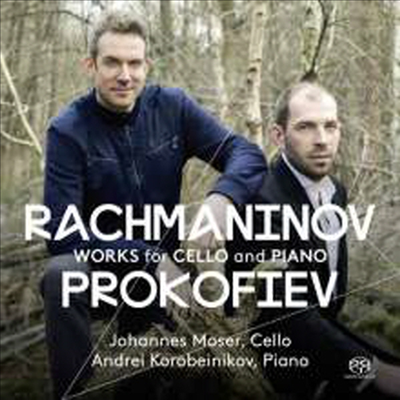 프로코피에프 &amp; 라흐마니노프: 첼로 소나타 (Prokofiev &amp; Rachmaninov: Cello Sonatas) (SACD Hybrid) - Johannes Moser