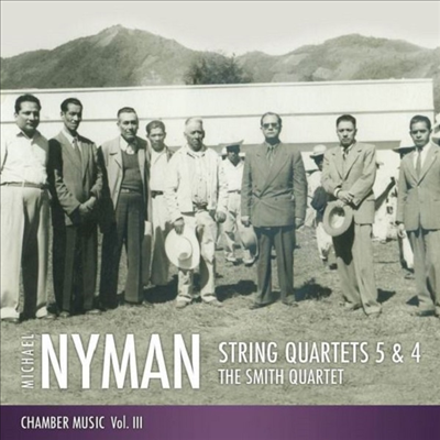 마이클 니만: 현악 사중주 4 &amp; 5번 (Michael Nyman: String Quartets Nos.4 &amp; 5)(CD) - Smith Quartet