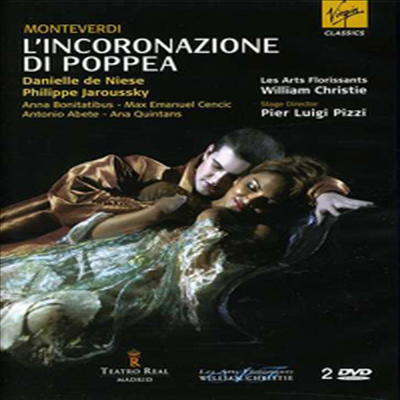 몬테베르디: 포페아의 대관 (Monteverdi: L&#39;incoronazione di Poppea) (2DVD) (2012) - William Christie
