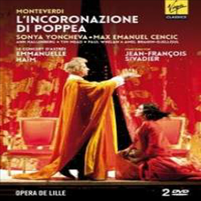 몬테베르디: 포페아의 대관 (Monteverdi: L'incoronazione di Poppea) (한글무자막)(2DVD) (2013)(DVD) - Emmanuelle Haim