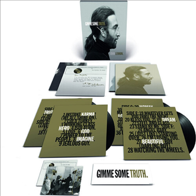 John Lennon - Gimme Some Truth (Remixed)(180g 4LP)(부클릿+스티커+포스터+엽서)(한정반)