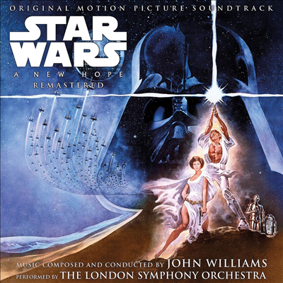 John Williams - Star Wars: A New Hope Star Wars: A New Hope (스타워즈 에피소드 4 - 새로운 희망) (Soundtrack)(Remastered)(2LP)