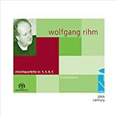 볼프강 림 : 현악 사중주 1, 4, 5, 8번 (Rihm : String Quartets) (SACD Hybrid) - DoelenKwartet