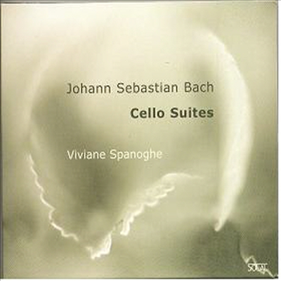 바흐 : 무반주 첼로 모음곡 (Bach : Complete Suites for Cello Solo) (2CD) - Viviane Spanoghe