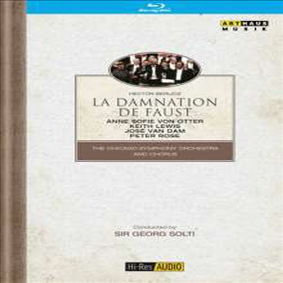 베를리오즈: 파우스트의 겁벌 (Berlioz: La Damnation de Faust) (Hi-Res Audio)(Blu-ray) (2016) - Georg Solti