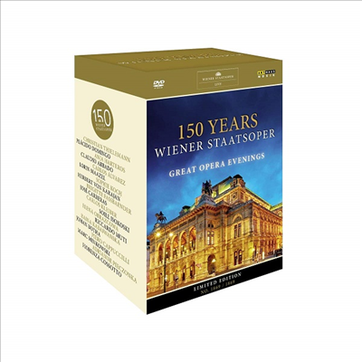 빈 국립오페라극장 150주년 기념 (150 Years Wiener Staatsoper - Great Opera Evenings) (한글무자막)(11 DVD) (2019) - 여러 아티스트