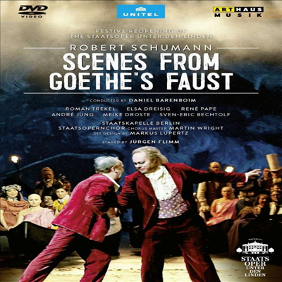 슈만: 파우스트의 장면 (Schumann: Szenen aus Goethe&#39;s Faust) (DVD)(한글자막) (2020) - Daniel Barenboim