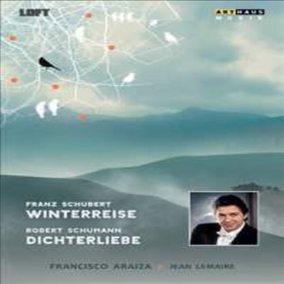 슈베르트: 겨울나그네 & 슈만: 시인의 사랑 (Schubert: Winterreise & Schumann: Dichterliebe) (DVD) (2014) - Francisco Araiza