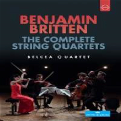 브리튼: 현악 사중주 1번 - 3번 (Britten: Complete String Quartets Nos.1 - 3) (DVD) (2015) - Belcea Quartet