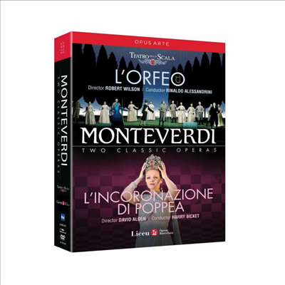 몬테베르디: 포페아의 대관식 (Monteverdi: L'orfeo/L'Incoronazione di Poppea) (한글무자막)(2DVD) - Rinaldo Alessandrini