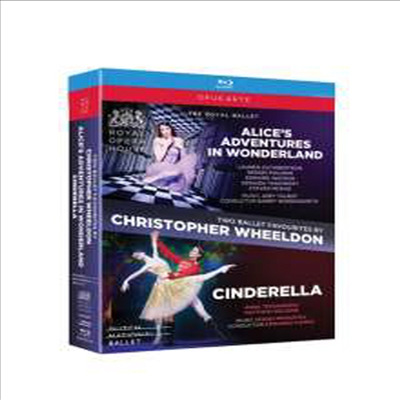 크리스토퍼 월던의 두 편의 발레 컬렉션 - 이상한 나라의 앨리스 &amp; 신데렐라 (Two Ballet Favourites by Christopher Wheeldon - Alice&#39;s Adventures in Wonderland &amp; Cinderella) (2Blu-ray) (2017)(Blu-ray) - Chr