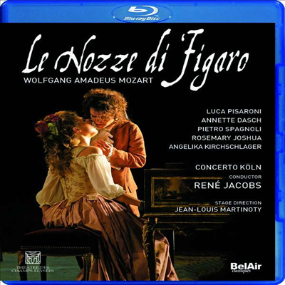 모차르트: 오페라 &#39;피가로의 결혼&#39; (Mozart: Opera &#39;Le nozze di Figaro, K492&#39;) (Blu-ray) (2017)(2018) - Rene Jacobs