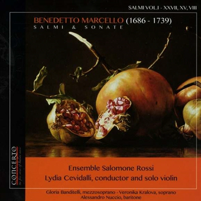 마르첼로: 살미와 소나타 (Marcello: Salmi &amp; Sonate)(CD) - Lydia Cevidalli