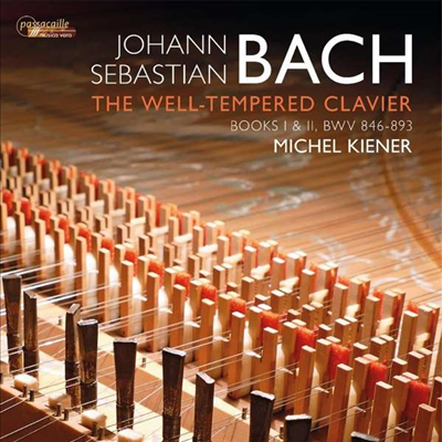 바흐: 평균율 클라비어 1권 & 2권 전곡 (Bach: The Well-Tempered Clavier, Books I & II, BWV 846-893) (4CD) - Michel Kiener