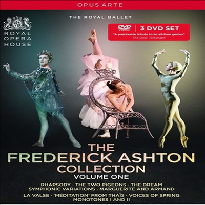 프레드릭 애쉬톤 발레 콜렉션 (Frederick Ashton Collection) (3DVD Boxset)(DVD) - Royal Ballet