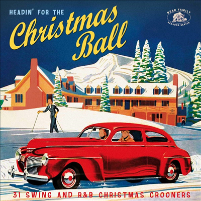 Various Artists - Headin&#39; For The Christmas Ball: 14 Swing And R&amp;B Christmas Crooners (LP)