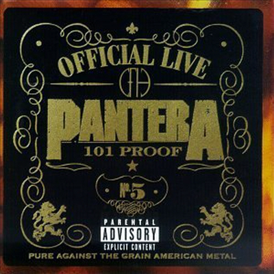 Pantera - Official Live - 101 Proof (CD)