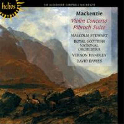 맥켄지 : 바이올린 협주곡 (Alexander Campbell Mackenzie : Violin Concerto & Pibroch)(CD) - Malcolm Stewart