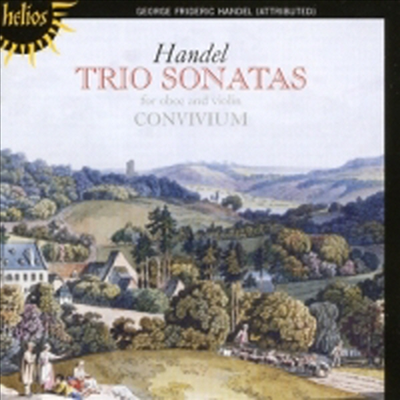 헨델: 오보에와 바이올린을 위한 트리오 소나타 (Handel: Trio Sonatas)(CD) - Convivium