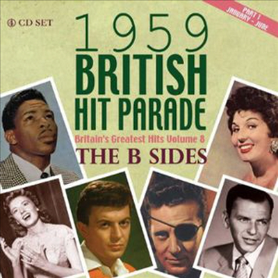 Various Artists - 1959 British Hit Parade The B Sides Part 1 (4CD)