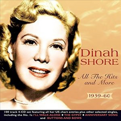 Dinah Shore - All The Hits &amp; More 1939-60 (4CD Box Set)