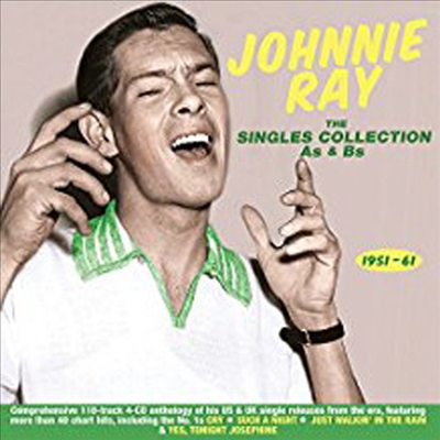 Johnnie Ray - The Singles Collection As &amp; Bs 1951-61 (4CD Box Set)