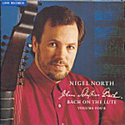 무반주 첼로 조곡 3, 5, 6번 (류트 편곡반) (Bach : Suites for Violoncello Solo BWV1009 - 1012 (Transcription For Lute)(CD) - Nigel North