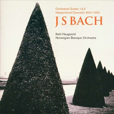 바흐: 관현악 모음곡 1, 2번, 하프시코드 협주곡 2번 (Bach: Orchestral Suite No.1 & 2, Harpsichord Concerto No.2) (HDCD) - Ketil Haugsand