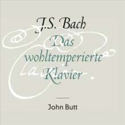 바흐: 평균율 1, 2권 (Bach: Das Wohltemperierte Klavier 1 &amp; 2) (4CD) - John Butt