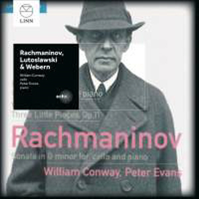 베베른 & 라흐마니노프: 첼로 소나타 (Webern & Rachmaninov: Cello Sonatas)(CD) - William Conway