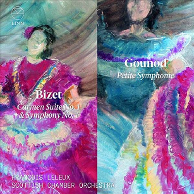비제: 카르멘 모음곡 1번, 교향곡 1번 & 구노: 작은 교향곡 (Bizet: Carmen Suite No.1, Symphony & Gounod: Petite Symphonie)(CD) - Francois Leleux