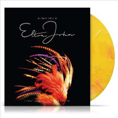 Tribute to Elton John - Many Faces Of Elton John (Ltd. Ed)(Gatefold)(180G )(Yellow & Blue Marbled Vinyl)(2LP)