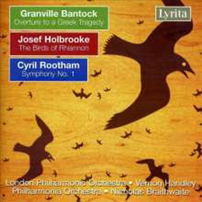 로스암: 교향곡 1번, 홀브룩: 리아논의 새 (Rootham: Symphony No.1, Holbrooke: The Birds Of Rhiannon)(CD) - Vernon Handley