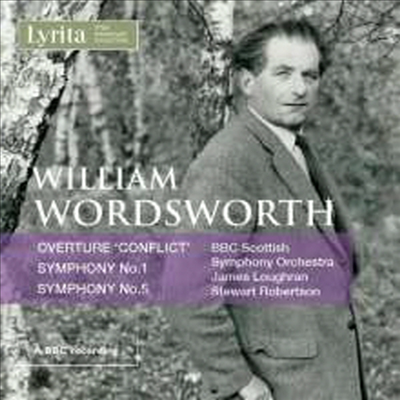 워즈워스: 교향곡 1번 &amp; 5번 (Wordsworth: Symphonies Nos.1 &amp; 5)(CD) - Stewart Robertson