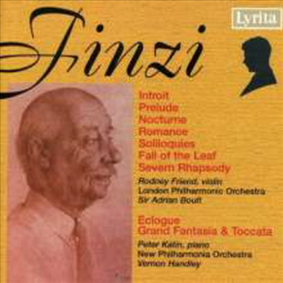 핀지: 관현악 작품집 (Finzi: Orchestral Music)(CD) - Adrian Boult