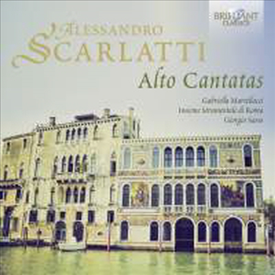 A.스카를라티: 알토를 위한 칸타타 (A.Scarlatti: Cantatas for Alto)(CD) - Gabriella Martellacci