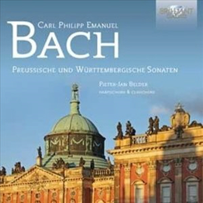 C.P.E.바흐: 건반 악기를 위한 프로이센 &amp; 뷔르템베르크 소나타집(C.P.E. Bach: Sonatas for Keyboard &#39;Preussische&#39; Wq.48 &amp; &#39;Wurttembergische&#39; Wq.49) (3CD) - Pieter-Jan Belder