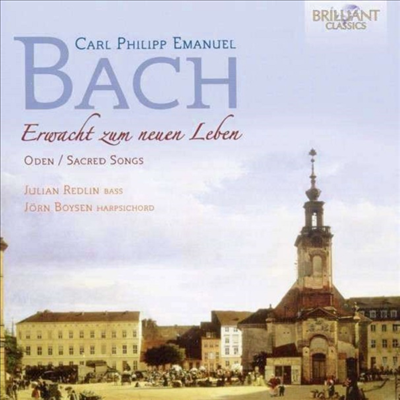 C.P.E.바흐: 베이스와 하프시코드를 위한 작품집 (C.P.E.Bach: Works for Bass and Harpsichord)(CD) - Julian Redlin