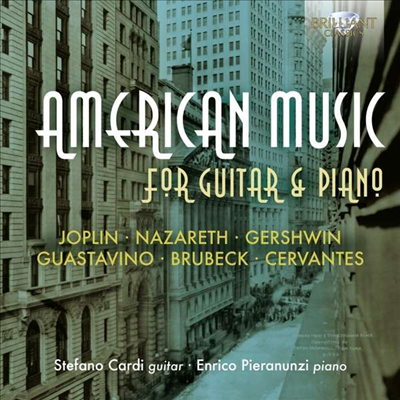 기타와 피아노를 위한 아메리카 작품집 (American Music for Guitar &amp; Piano)(CD) - Stefano Cardi